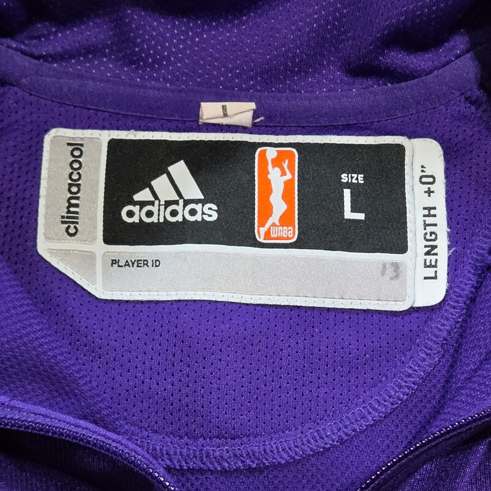 Rare Phoenix Mercury Adidas WNBA Player Issued Track Warmup Jacket Climacool L - Picture 8 of 12